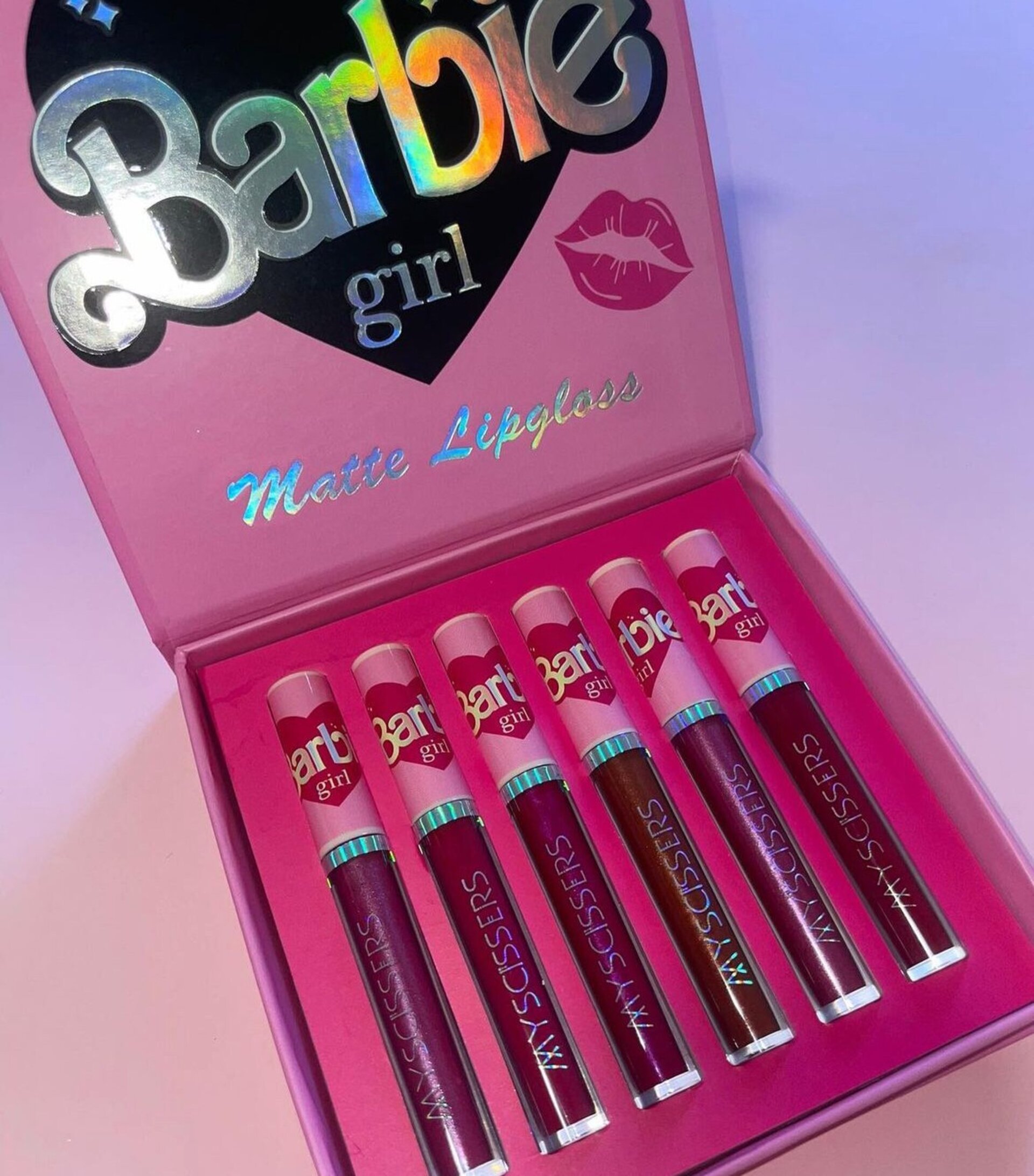 Labiales Barbie Metalizados - 3